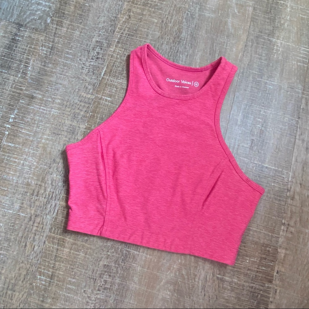 Outdoor Voices Athena Crop Top Sports Bra